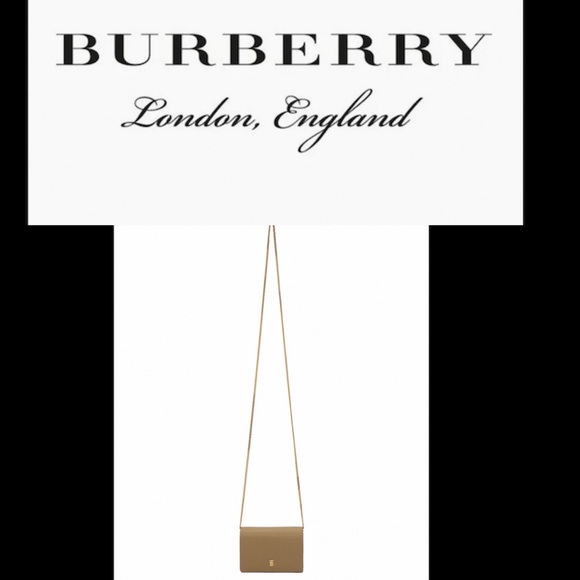 Burberry Jessie TB Two Tone Chain wallet - Picture 3 of 9
